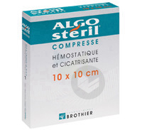 Algosteril Compr Stérile 10x10cm B/16
