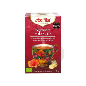  Gingembre Hibiscus 17 Sachets