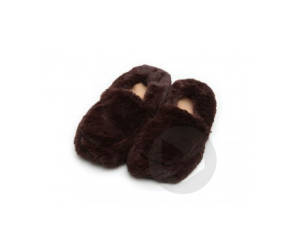 Cozy Slippers Bouillotte Chaussons Choco