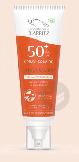 Algamaris Spf50+ Spray Solaire Fl/100ml