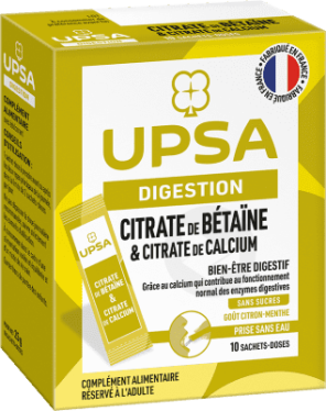Digestion Citrate De Bétaïne & Citrate De Calcium 10 Sachets