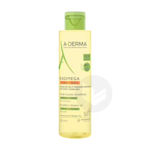 Exomega Control Huile Lavante Émolliente Anti-grattage 200ml