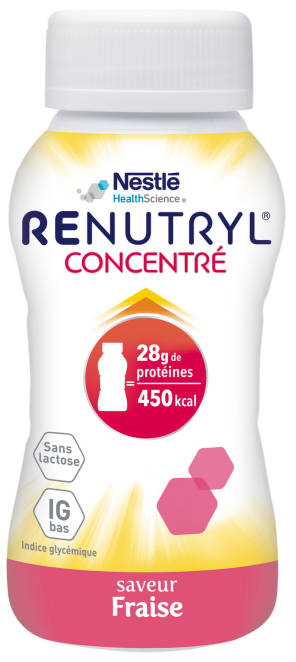 Renutryl® Concentré Saveur Fraise 4x200ml