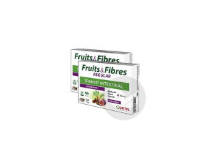 Fruits Fibres Regular 2 X 24 Cubes
