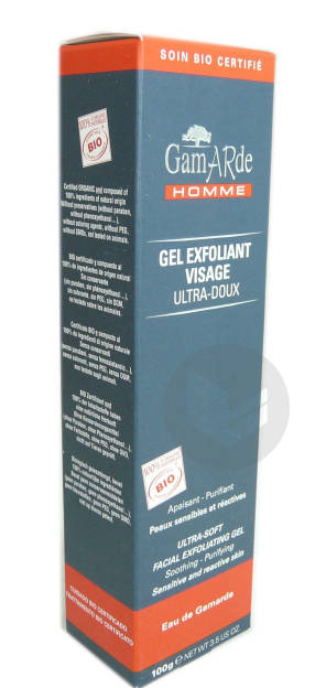 Homme Gel Exfoliant Visage Ultra Doux T 100 G