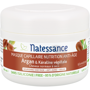 Masque Capillaire Nutrition - Argan & Kératine Végétale - Anti-âge