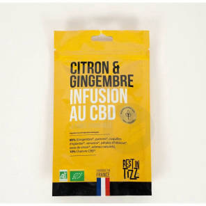 Infusion Bio Au Cbd Citron Gingembre 50g