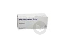 Biotine  5 Mg Comprimé (plaquette De 60)