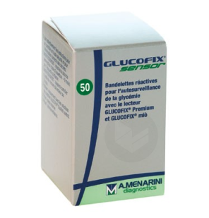 Glucofix Sensor 50 Bandelettes