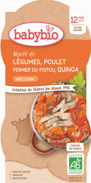  Bol Légumes Poulet Quinoa