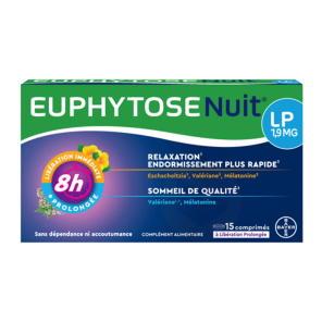 Euphytose Nuit Lp 1,9mg 15 Comprimés