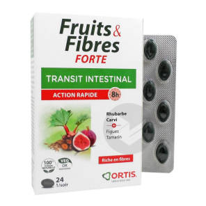 Fruits & Fibres Forte 24 Comprimés