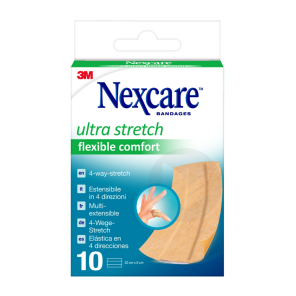 Nexcare Bandes Extensibles Flexible Comfort Ultra 6cm x 10cm X10