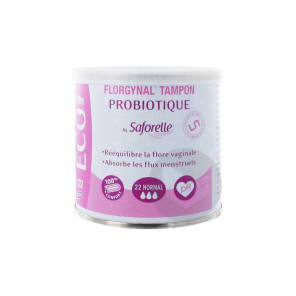 Florgynal Probiotique Tampon Periodique Sans Applicateur Normal B 22