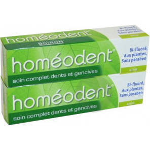 Homeodent 2 X 75 Ml Dent 2 E Soin Chloro
