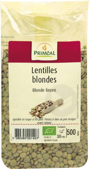 Lentilles Blondes 500g