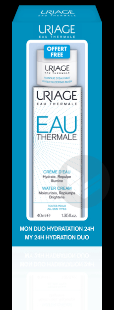 Eau Thermale Crème D'eau 40ml + Masque Nuit 15ml