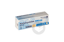 Acetylcysteine  200 Mg Comprimé Effervescent (pilulier De 20)