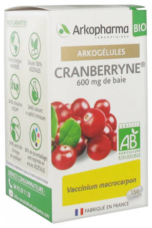 Arkogélules Cranberryne Bio 150 Gélules