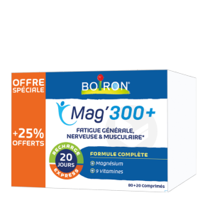 Magnésium 300+ 80 Comprimés + 20 Comprimés Offerts