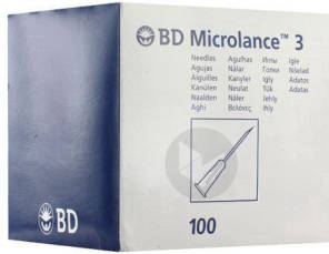 Bd Microlance Brun 10 45 100 G 26 3 8
