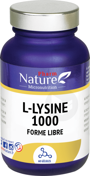 L Lysine 100 60 Gélules
