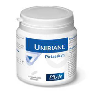 Unibiane Potassium 120 Comprimés Sécables