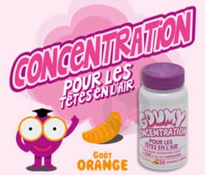 Goumy Concentration Gomme Orange B/50