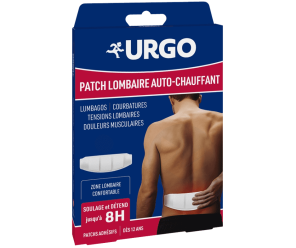 Patch Lombaire Auto-chauffant 8h X4