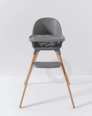 Chaise Haute 6 Mois+ / Gris