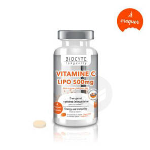 Longevity  Vitamine C 500 Mg  Lipo 30 Comprimés