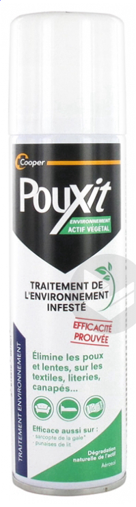 Pouxit Environnement Actif Végétal - Spray 150 Ml