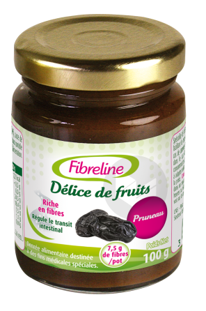 Fibreline Délice De Fruits Pruneau 100g