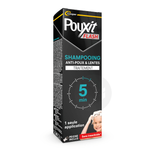 Shampooing Flash 2 En 1 Anti-poux Et Anti-lentes 100ml