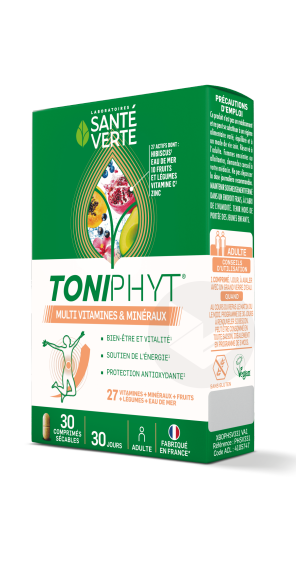 Toniphyt Multi Vitamines Et Minéraux 30 Comprimés