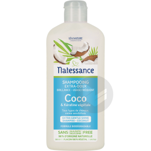 Shampooing Extra-doux-brillance - Coco & Kératine Végétale - Usage Fréquent