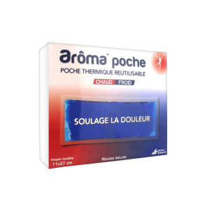 Aroma Poche Pack Réutilisable Chaud Froid 11x27cm