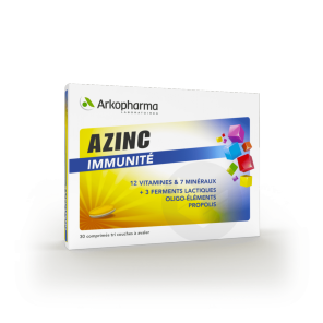 Azinc Immunite 30 Comprimes