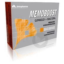 Memoboost Ginkgo Bacopa Gel B 30