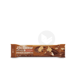 La Barre Proteinée + Vitamines Chocolat Cacahuète 49g