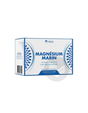 Prescription Nature Magnesium Marin 60 Gelules