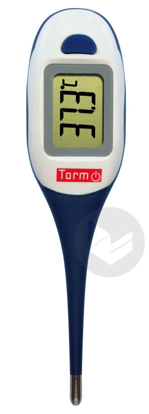 Torm Thermomètre Electronique 10 Secondes Ecran Géant