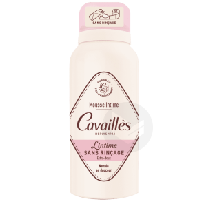 Mousse Intime Sans Rinçage Extra Doux 100ml