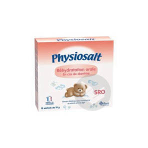 Physiosalt Réhydratation 10 Sachets