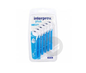 Interprox Plus Conical Brossettes Interdentaires 1,3mm Bleu 6 Brossettes