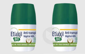 Etiaxil Anti-transpirant Végétal 2x50ml