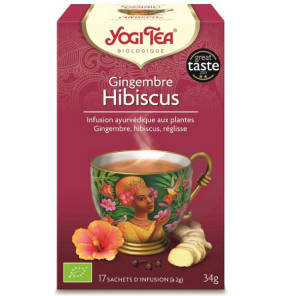 Gingembre Hibiscus - 17 Sachets