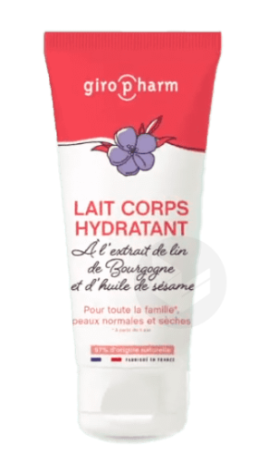 Lait De Corps Hydratant Lin Et Huile De Sésame 200 Ml