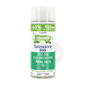 Eco-recharge Déo Bille Aloe Vera Bio 150ml