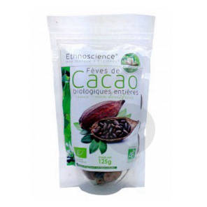 Fèves De Cacao Entières Bio - 125 G